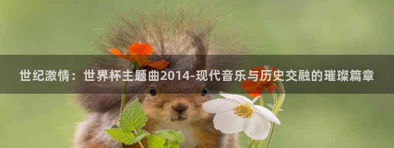 欧洲区世界杯预选赛：世纪激情：世界杯主题曲2014-现代音乐与历史交融的璀璨篇章